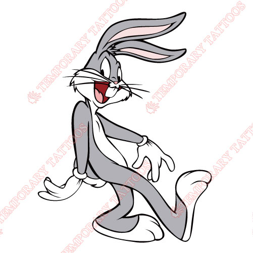 Bugs Bunny Customize Temporary Tattoos Stickers NO.647